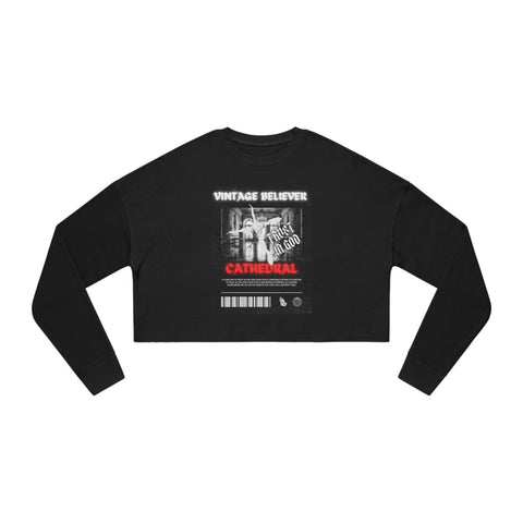 Cathedral Vintage Believer Cropped Crewneck