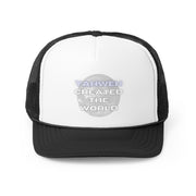 Yahweh Created The World Trucker Cap