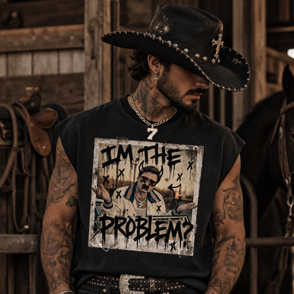 Im The Problem Boxy Tank Top
