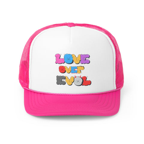 Love Over Evol Trucker Cap