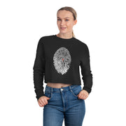 Chosen Print Cropped Crewneck