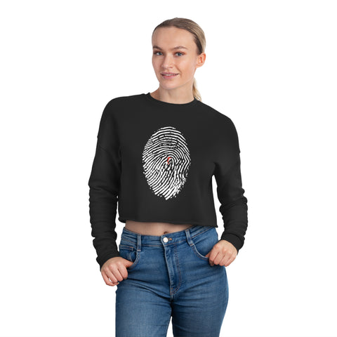 Chosen Print Cropped Crewneck