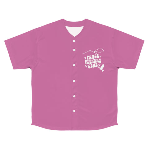 Peace Makers Club Baseball Jersey (Poly Matching Set)