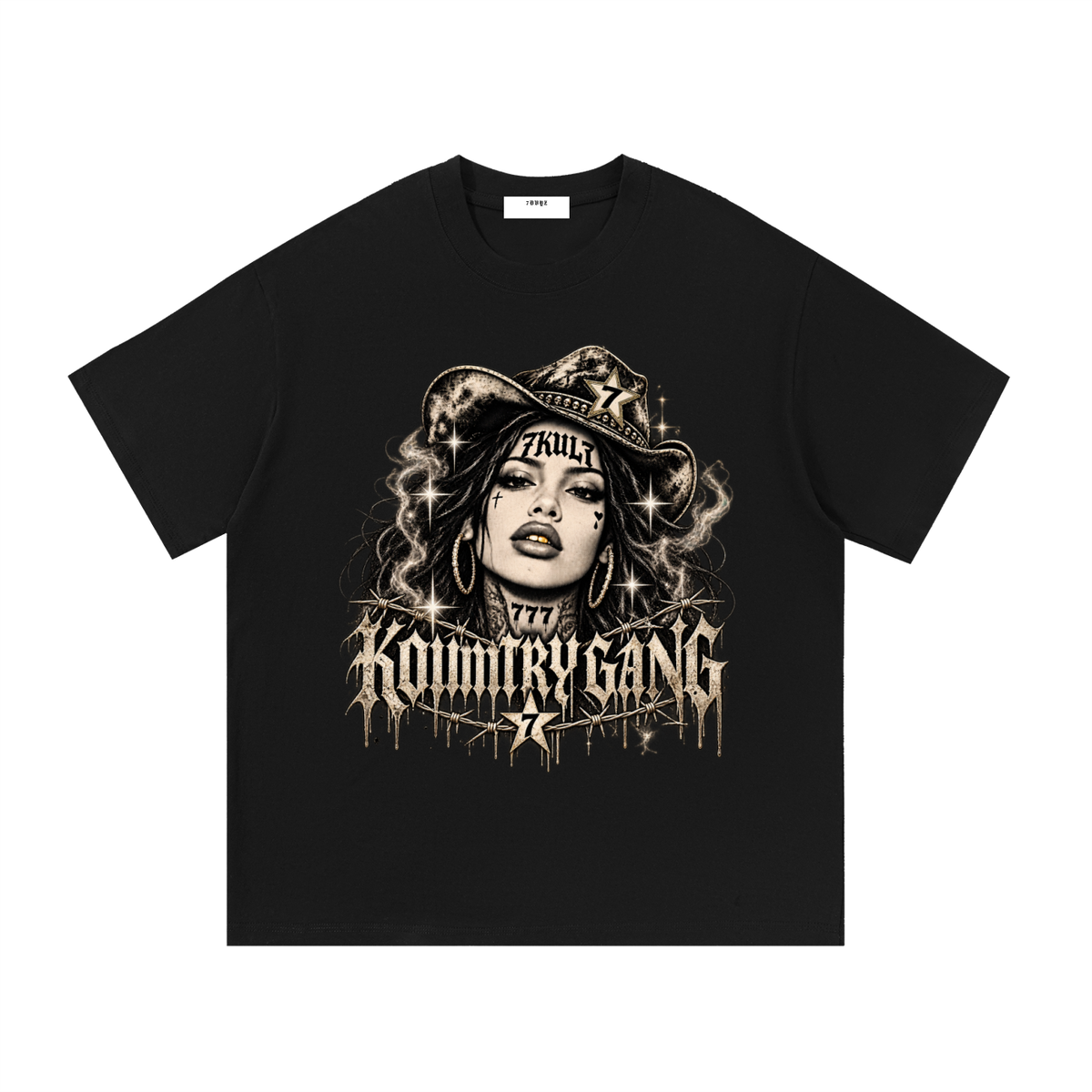 7KULT KOUNTRY GANG LADY Essential Cotton T-Shirt