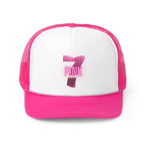 Pink Saint Valley Trucker Cap