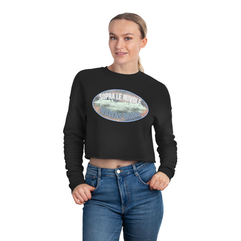 Clouds Above Cropped Crewneck