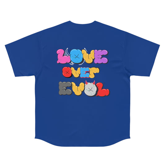 LOVE OVER EVOL BASEBALL JERSEY