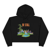 Be Still Crop Hoodie