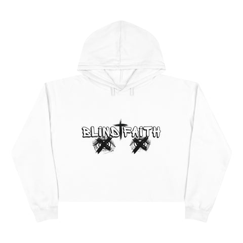 Blind Faith Crop Hoodie