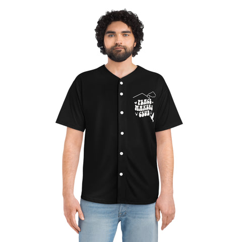 Peace Makers Club Baseball Jersey (Poly Matching Set)