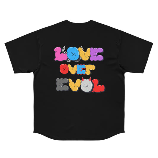 LOVE OVER EVOL BASEBALL JERSEY