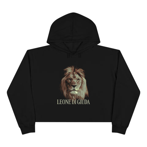 Lion of Judah Lux Crop Hoodie