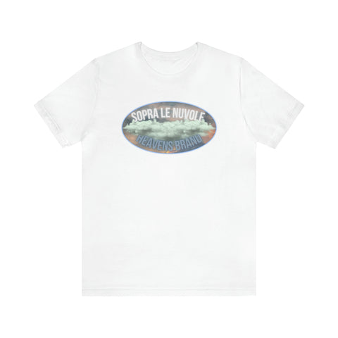 Clouds Above Regular Fitted Tee