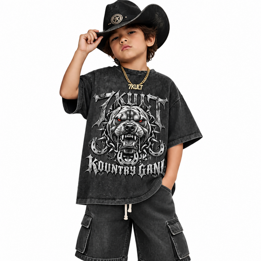 Pitbull Vintage Kids' T-Shirt