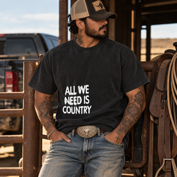 All We Need Is Country Vintage T-Shirt