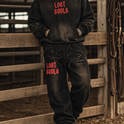 Lost Souls Fleeced Sweatpants