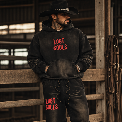 Lost Souls Fleeced Hoodie