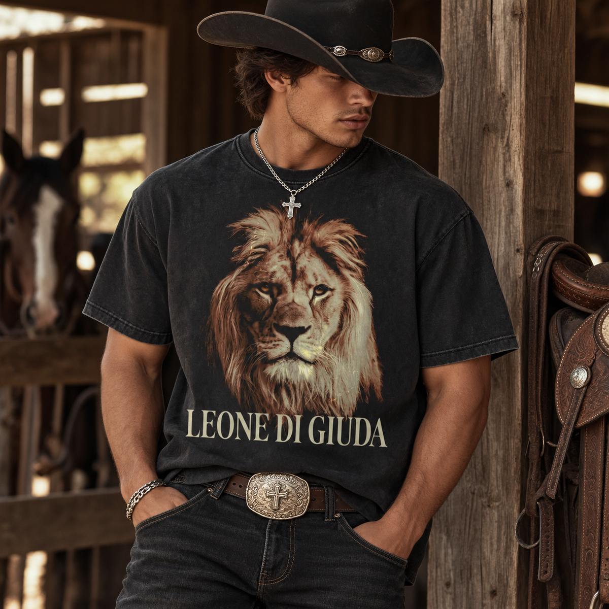 Lion Vintage T-Shirt
