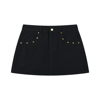 Country Girl Denim Mini Skirt