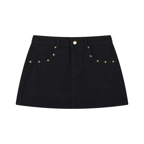 Country Girl Denim Mini Skirt