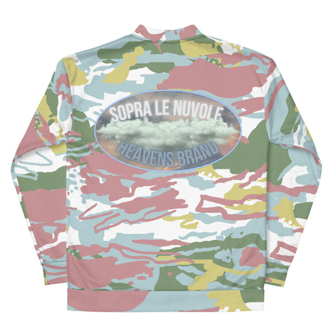 Clouds Above Light Bomber Jacket