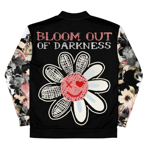 Bloom Out of Darkness Bomber Jacket