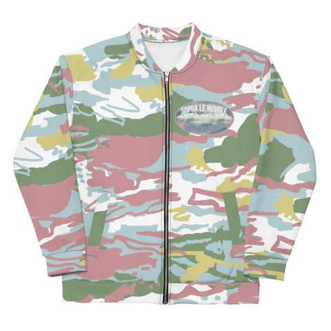 Clouds Above Light Bomber Jacket