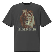 lion faded tshirt