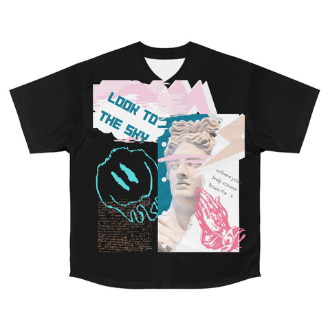 Look To the Sky Baseball Tee