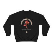 Faded Roses Crewneck Sweatshirt