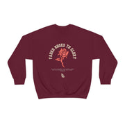 Faded Roses Crewneck Sweatshirt