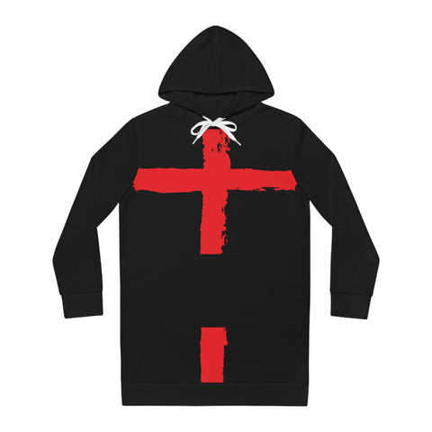 Womens Cross Walk Hoodie Dress