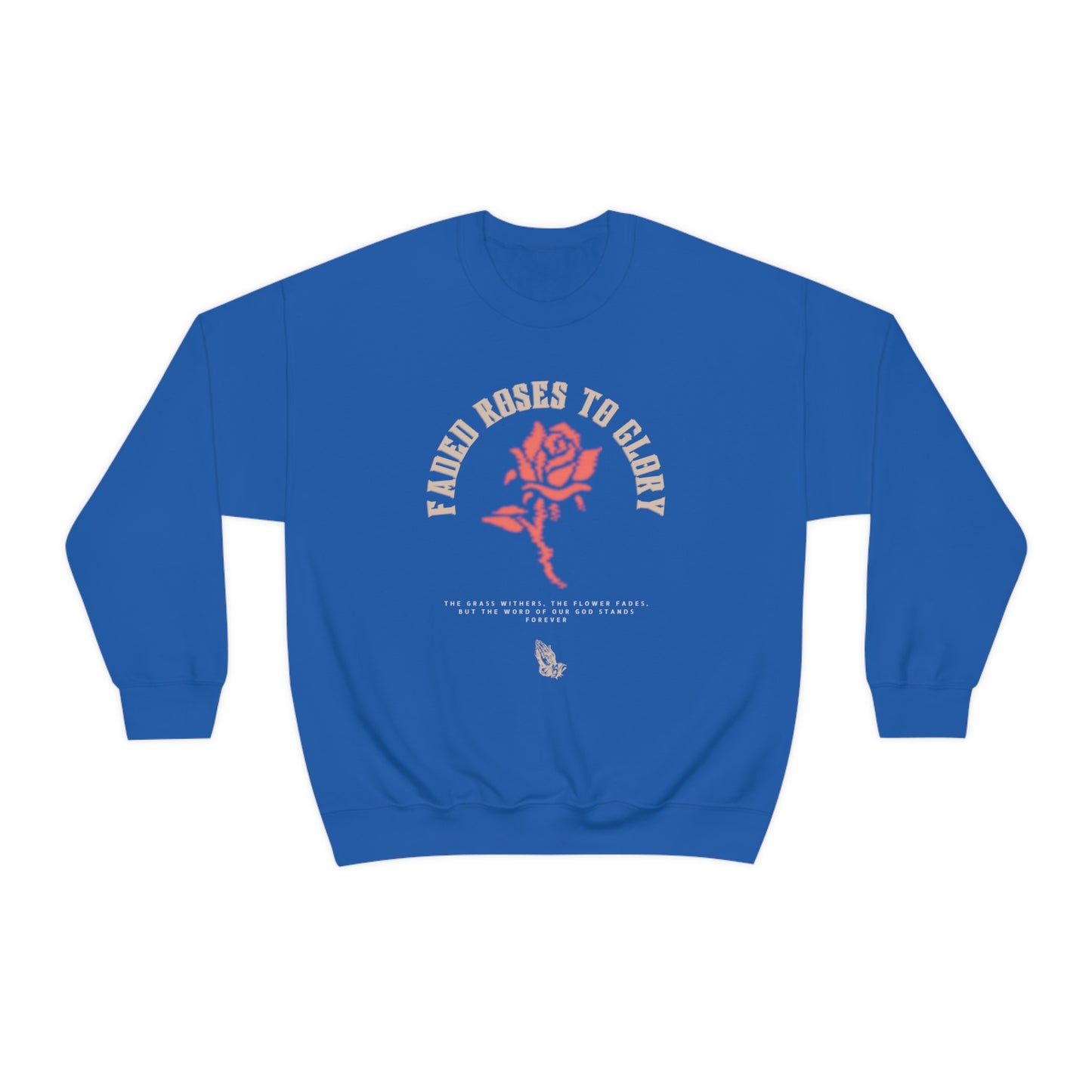 Faded Roses Crewneck Sweatshirt