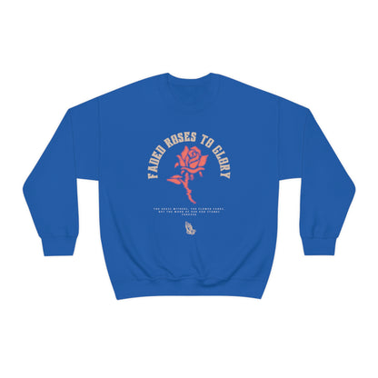 Faded Roses Crewneck Sweatshirt
