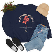 Faded Roses Crewneck Sweatshirt