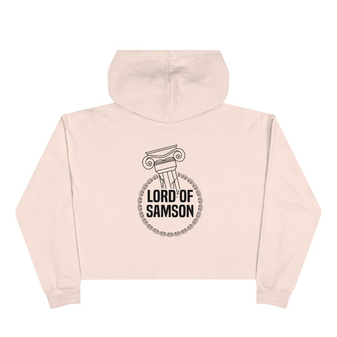 Lord Of Samson Workout Crop Hoodie